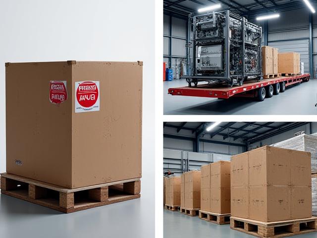 Various freight types including manufacturing pallets and tech equipment