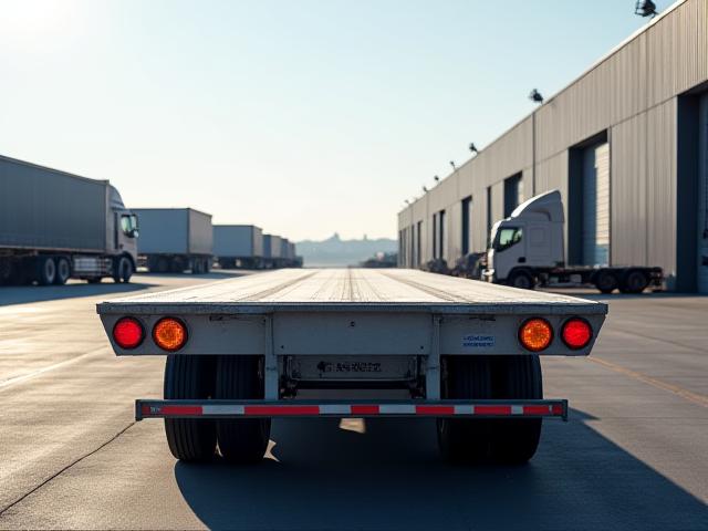 Industrial Flatbed Trailer